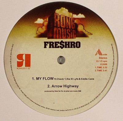 Fre$hro : My Flow EP (12", EP)