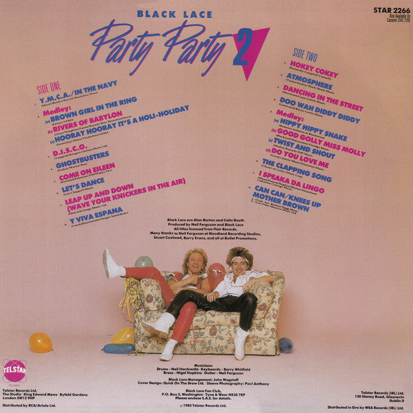 Black Lace : Party Party 2 (LP, Album)