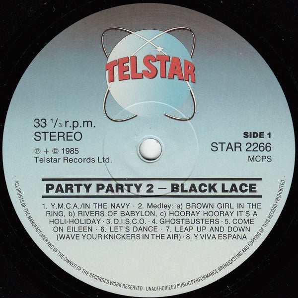 Black Lace : Party Party 2 (LP, Album)
