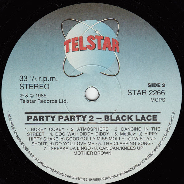 Black Lace : Party Party 2 (LP, Album)
