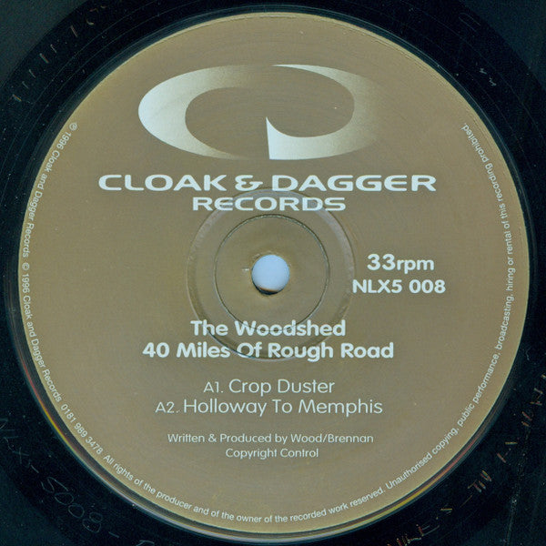 The Woodshed : Forty Miles Of Rough Road (2xLP, Album)