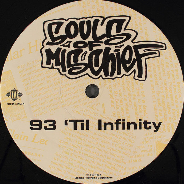 Souls Of Mischief : 93 'Til Infinity (12")