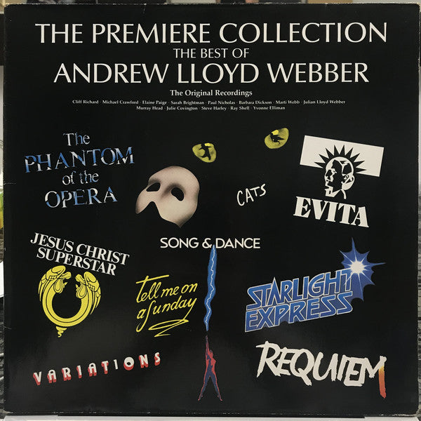 Various, Andrew Lloyd Webber : The Premiere Collection - The Best Of Andrew Lloyd Webber (LP, Comp)