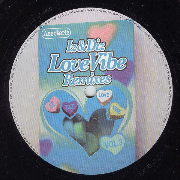 Iz & Diz : Love Vibe (Remixes Vol. 3) (12")