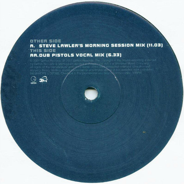 Dub Pistols : Official Chemical (12", Promo)