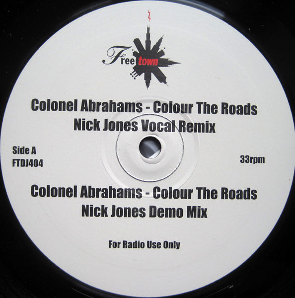 Various : Colour The Roads / Just A Feeling / The Way U (12", Promo)