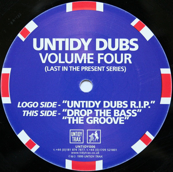 Amadeus Mozart & Andy Pickles / Paul Janes : Untidy Dubs Volume Four (12")