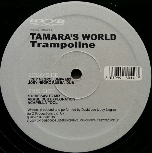 Tamara's World : Trampoline (12", Promo)