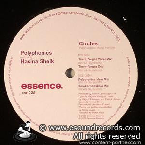 Polyphonics Featuring Hasina Sheik : Circles (12")