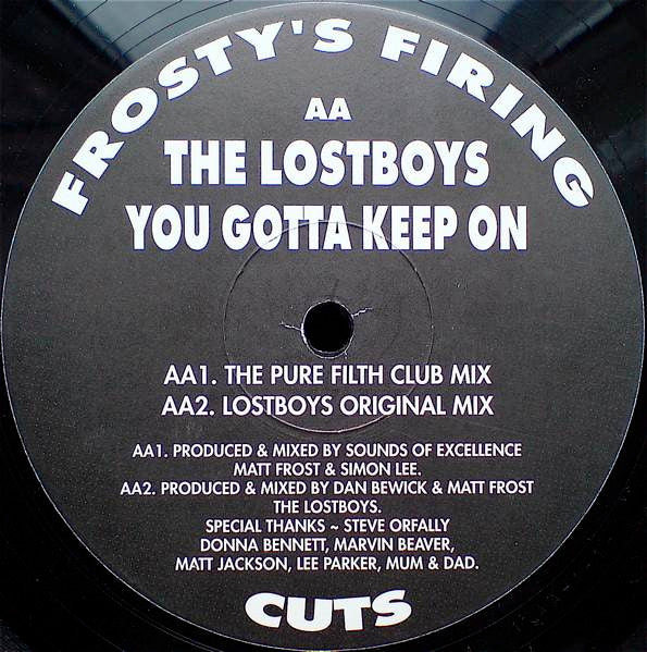 The Lostboys* : You Gotta Keep On (12")