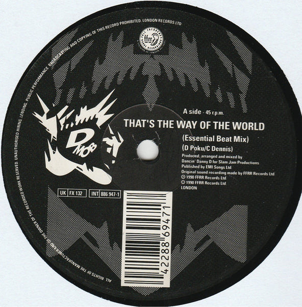 D Mob With Cathy Dennis : That's The Way Of The World (12")