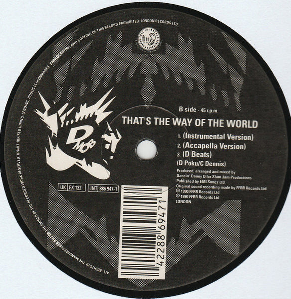 D Mob With Cathy Dennis : That's The Way Of The World (12")