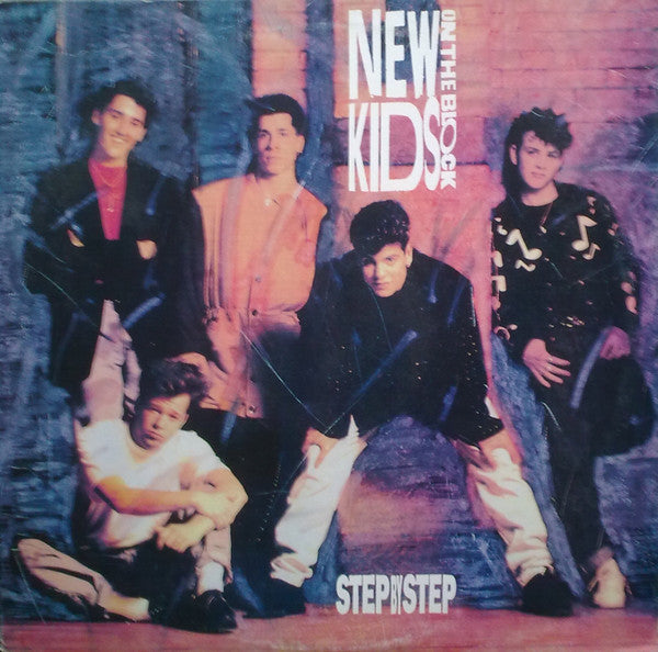 New Kids On The Block : Step By Step (12", Maxi)
