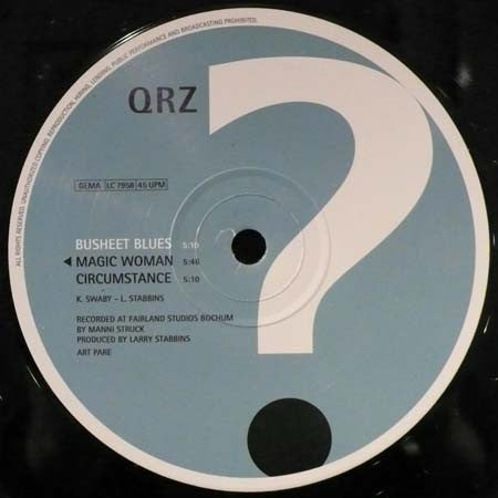 QRZ? : Busheet Blues (12", EP)