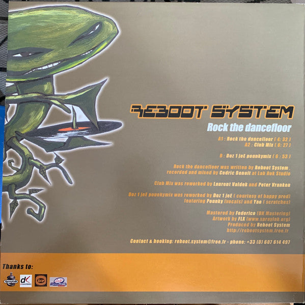 Reboot System : Rock The Dancefloor (12")