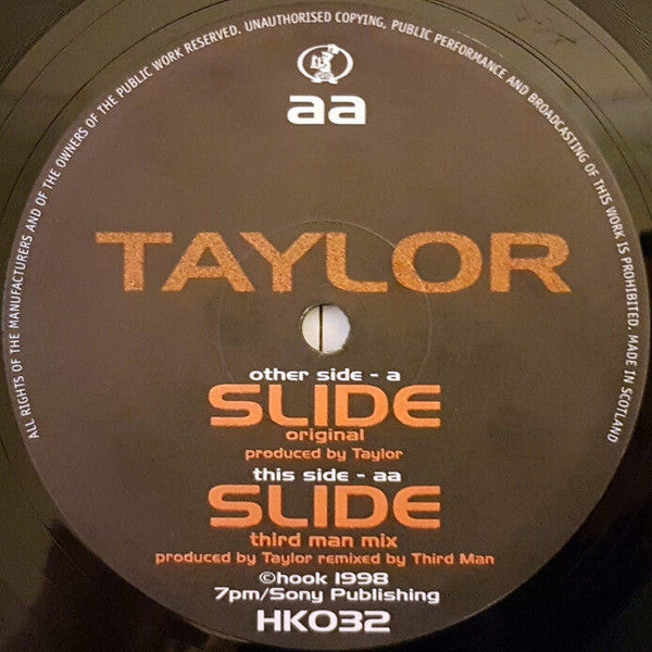 Taylor : Slide (12")