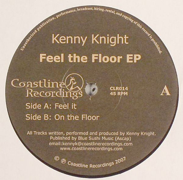 Kenny Knight : Feel The Floor EP (12", EP)