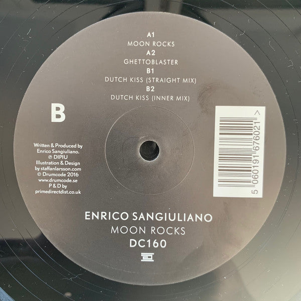 Enrico Sangiuliano : Moon Rocks (12", EP)