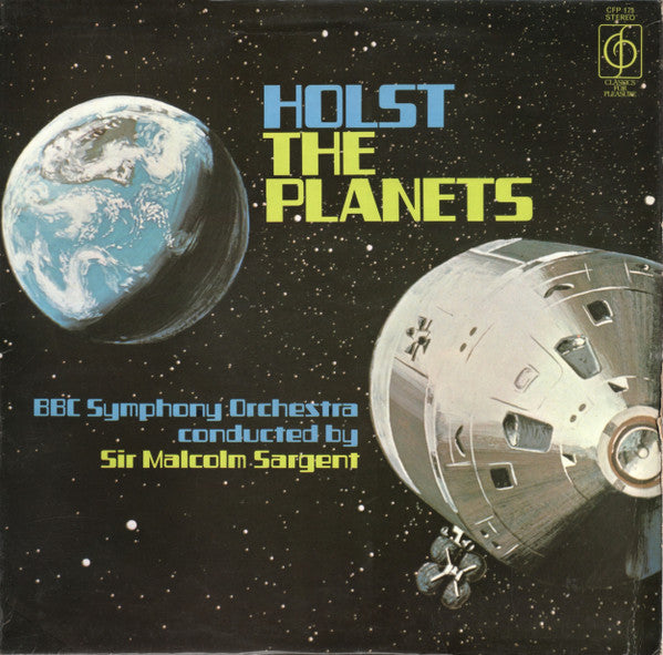 Holst* - BBC Symphony Orchestra Conducted By Sir Malcolm Sargent : The Planets (LP, Bla)