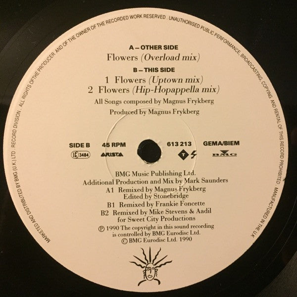 Titiyo : Flowers (Remixes) (12")