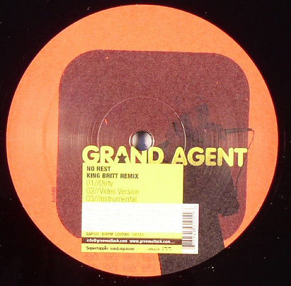 Grand Agent : No Rest / This Is What They Meant (12")