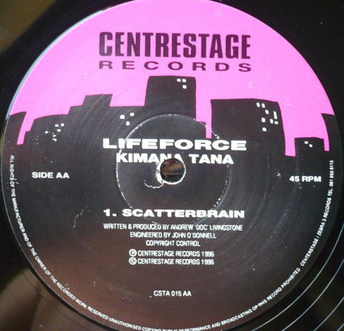 Lifeforce : Kimana Tana (12")