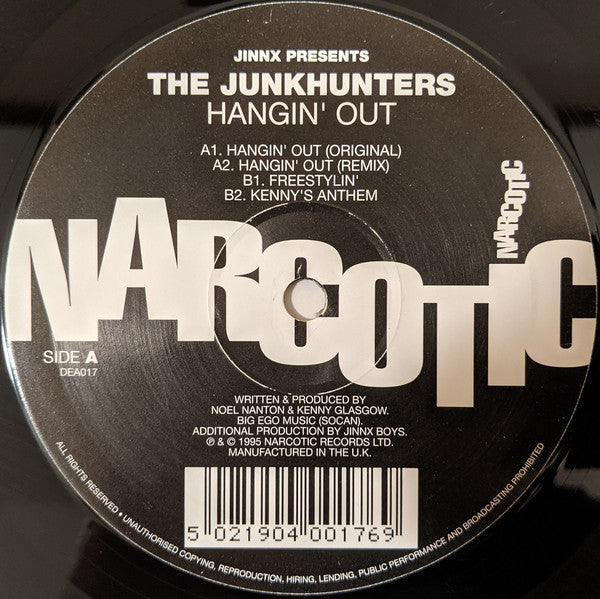 Jinnx* Presents The Junkhunters* : Hangin' Out (12")