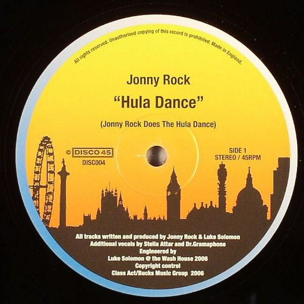 Jonny Rock : Hula Dance (12", 180)