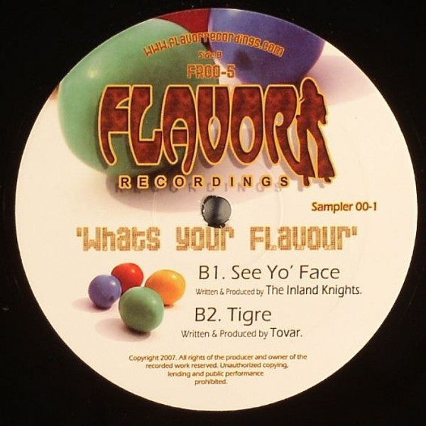 Various : Whats Your Flavor (12", Smplr)