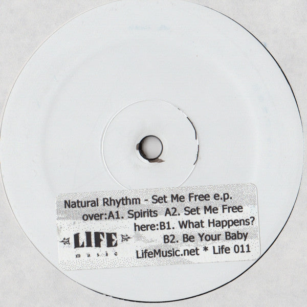 Natural Rhythm : Set Me Free EP (12", EP, TP)