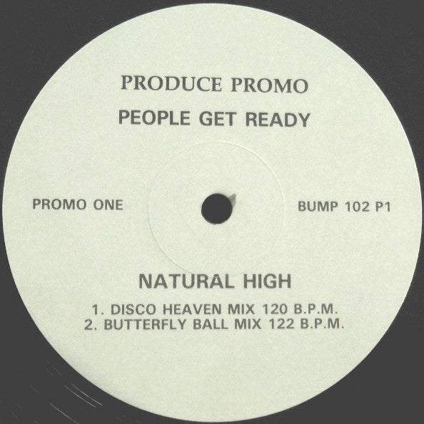 People Get Ready : Natural High (2x12", Promo)
