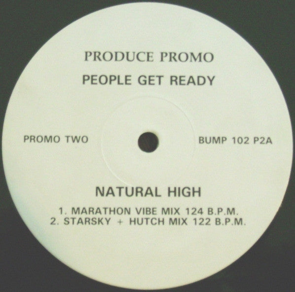 People Get Ready : Natural High (2x12", Promo)