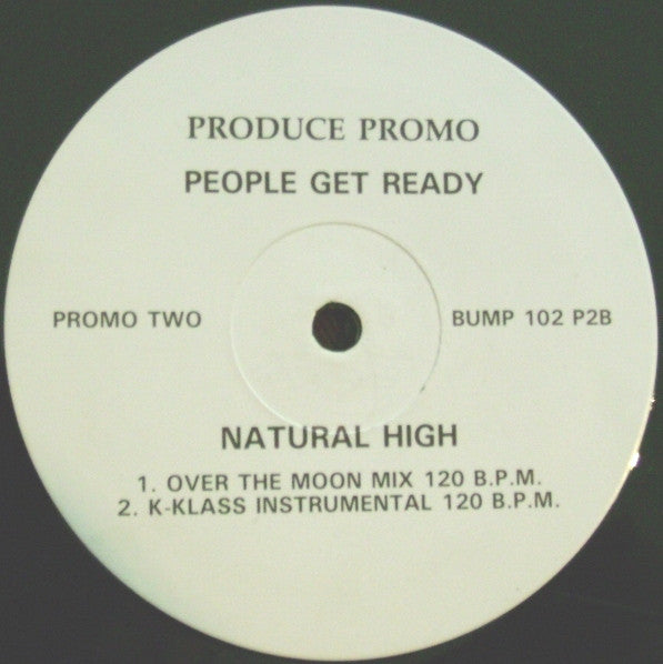People Get Ready : Natural High (2x12", Promo)