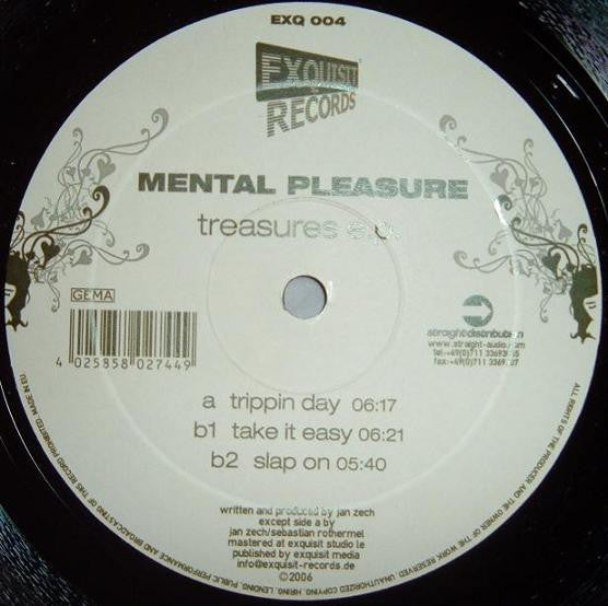 Mental Pleasure : Treasures E.P. (12", EP)