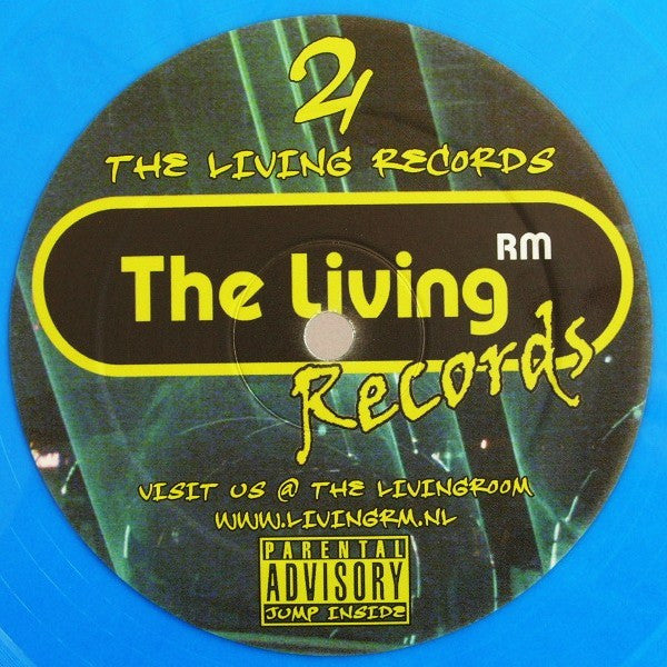 The Living : Rising Skies (12", Blu)