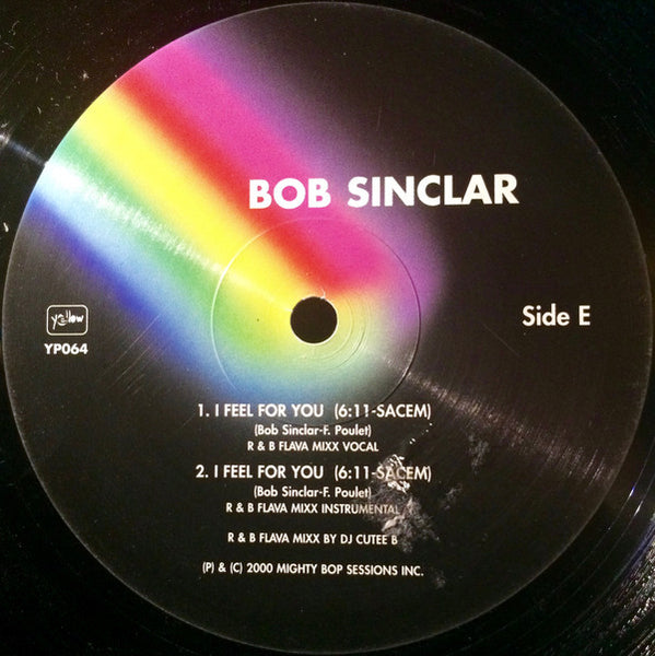 Bob Sinclar : I Feel For You (2x12")