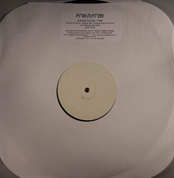 Joshua Collins : Fate (12", W/Lbl)
