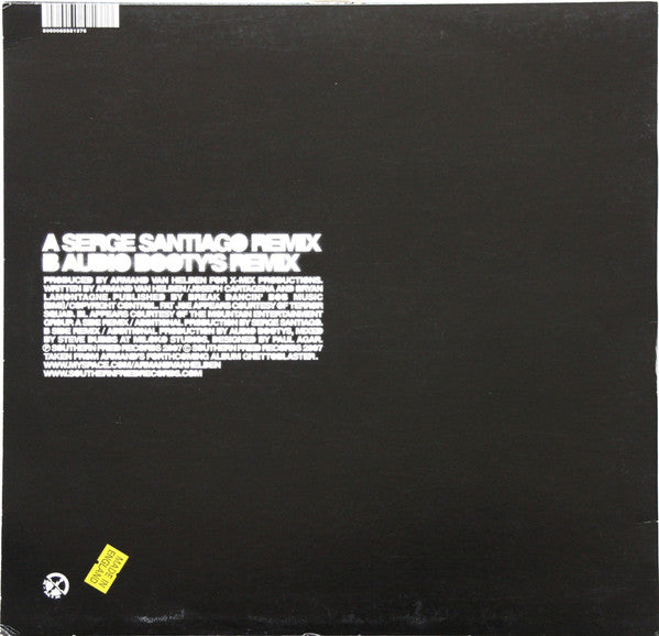 Armand Van Helden Featuring Fat Joe And BL : Touch Your Toes (12")