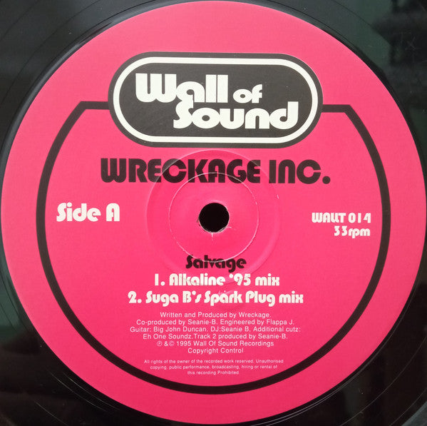 Wreckage Inc. : Salvage (12")