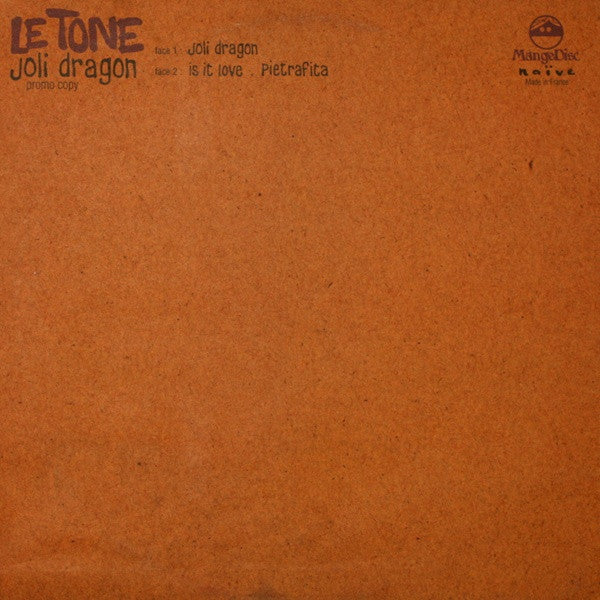 Le Tone : Joli Dragon (12", Promo)