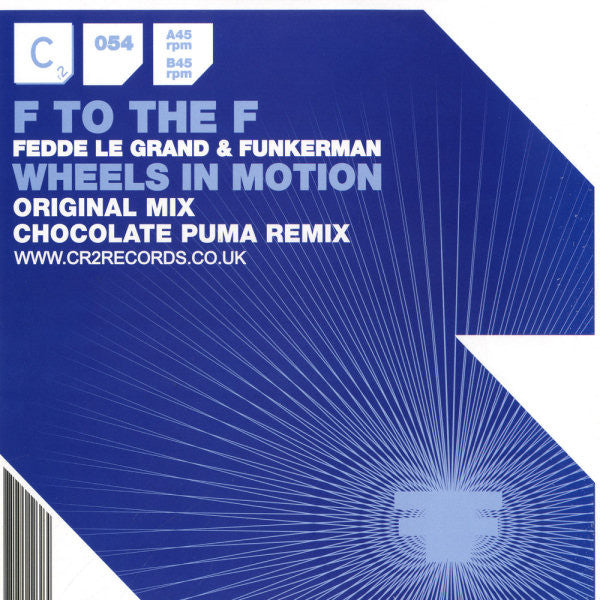 F To The F : Wheels In Motion (12")