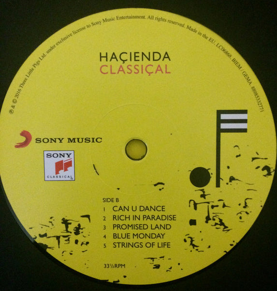Graeme Park, Mike Pickering, Peter Hook, Manchester Camerata* : Hacienda Classical (2xLP)