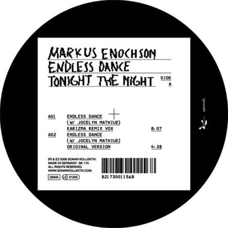 Markus Enochson : Endless Dance / Tonight The Night (12", EP)