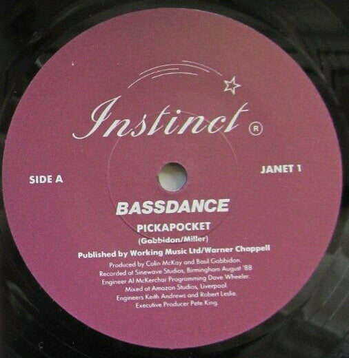 Bassdance : Pick A Pocket (7", Single)