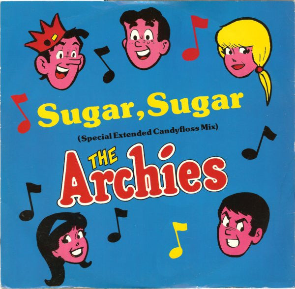 The Archies : Sugar, Sugar (Special Extended Candyfloss Mix) (12")