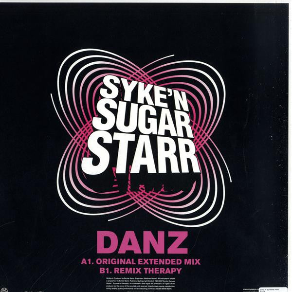 Syke 'n Sugarstarr* : Danz (12")