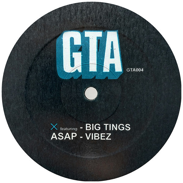 X (42) Featuring ASAP (4) : Big Tings / Vibes (12")