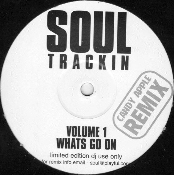 Marvin Gaye : What's Going On (Candy Apple Remix) (12", S/Sided, Ltd, Unofficial)