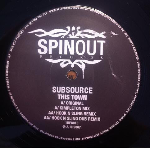 Subsource : This Town (12", EP)