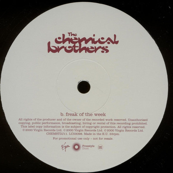 The Chemical Brothers : Music:Response (3x12", EP, Ltd, Promo, 180)